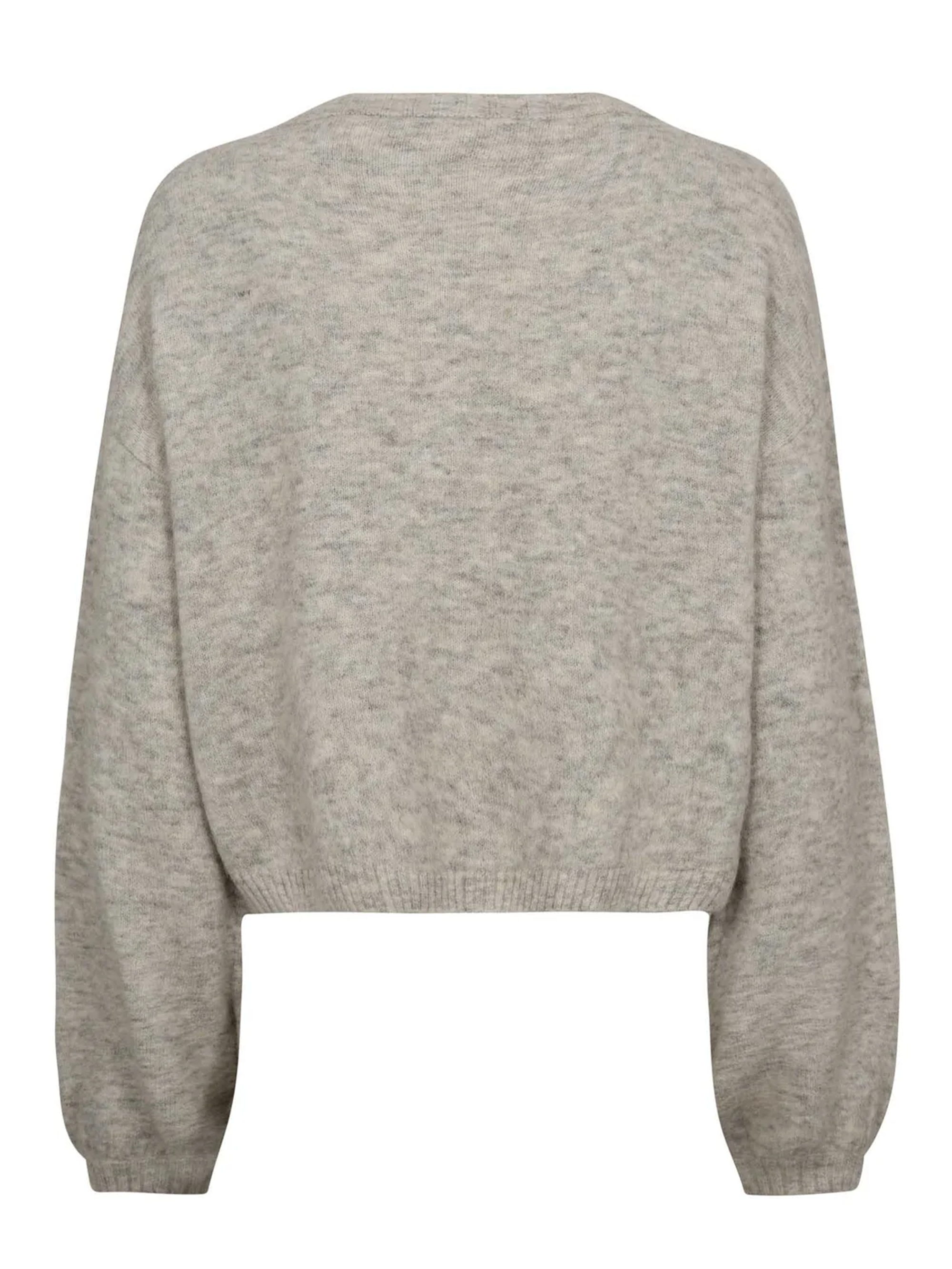 Gossia RosieGO Cardigan Strik Cardigan Light Grey Melange