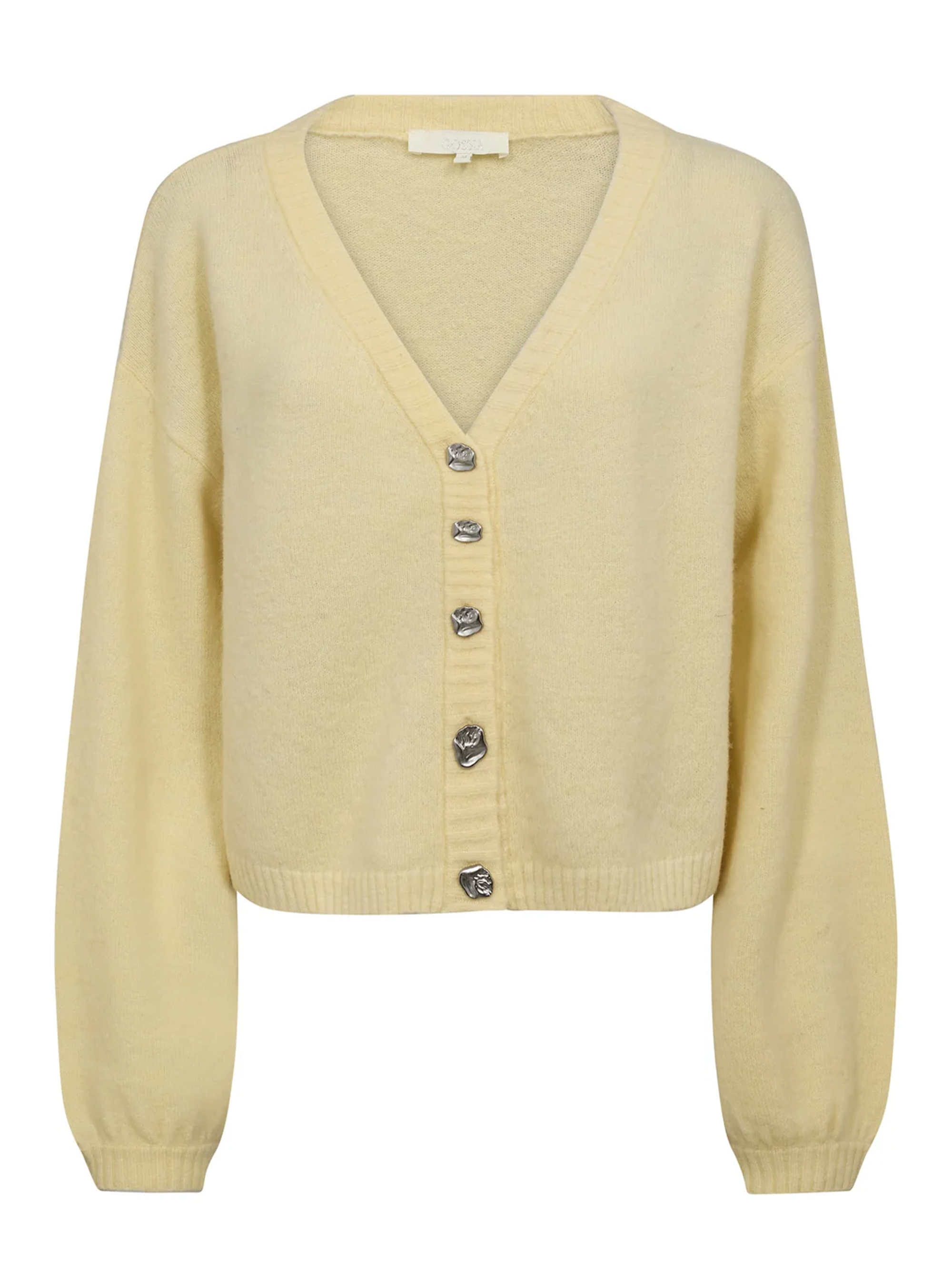 Gossia RosieGO Cardigan Strik Cardigan Soft Lemon