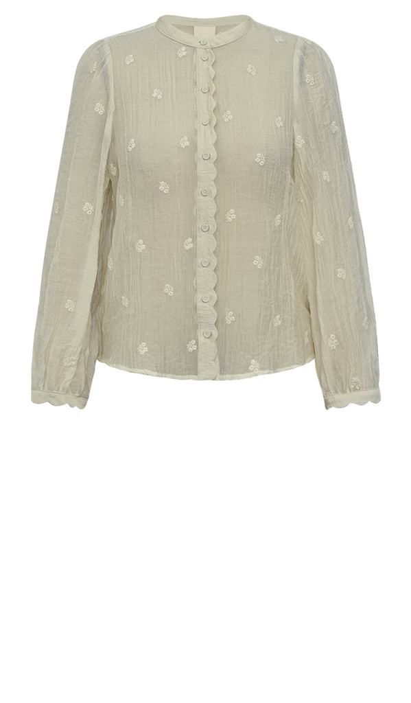 Gossia SafieGO Shirt Skjorter Creme
