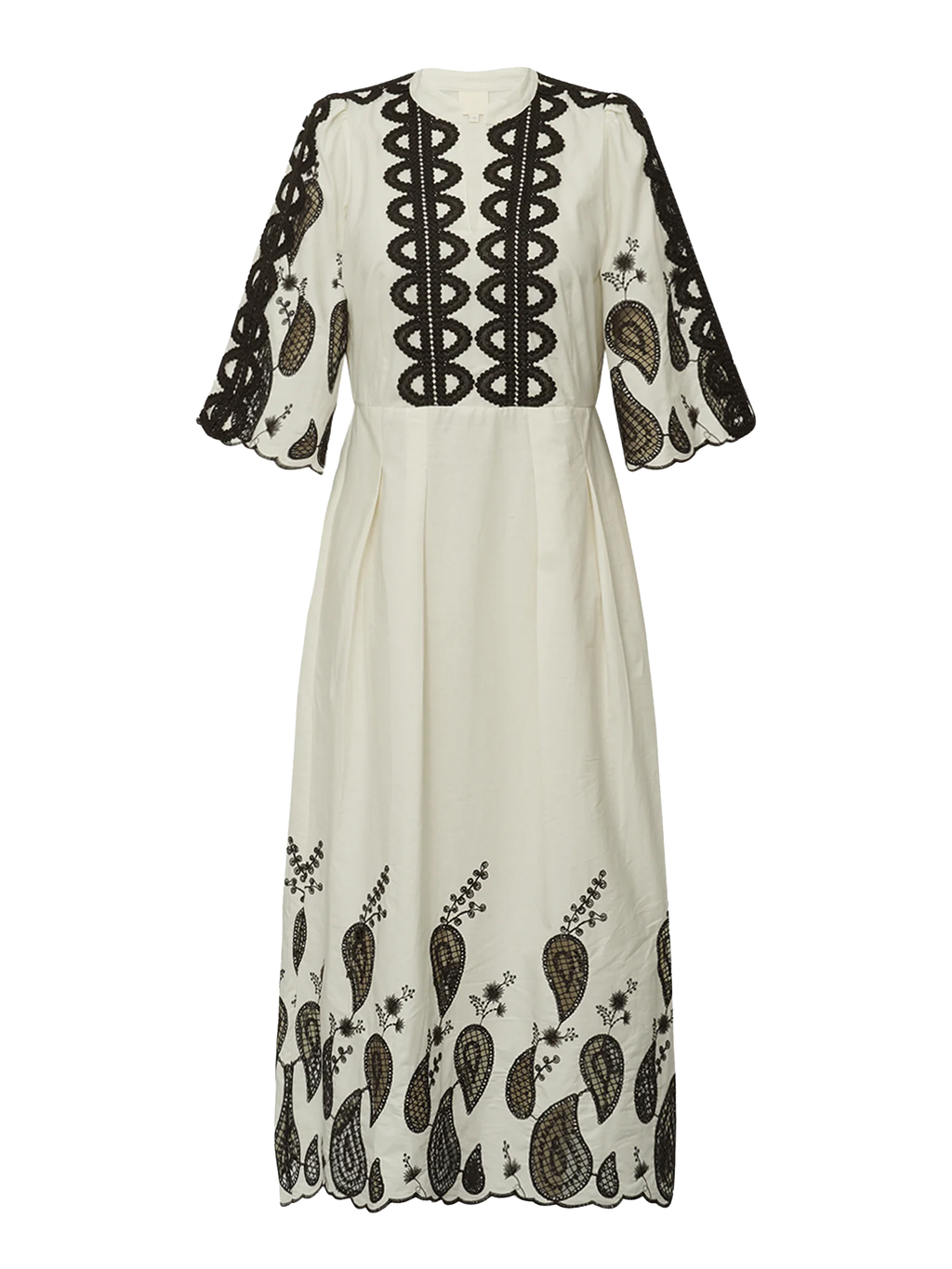 Gossia SafinaGO Dress Dresses Creme - Brown