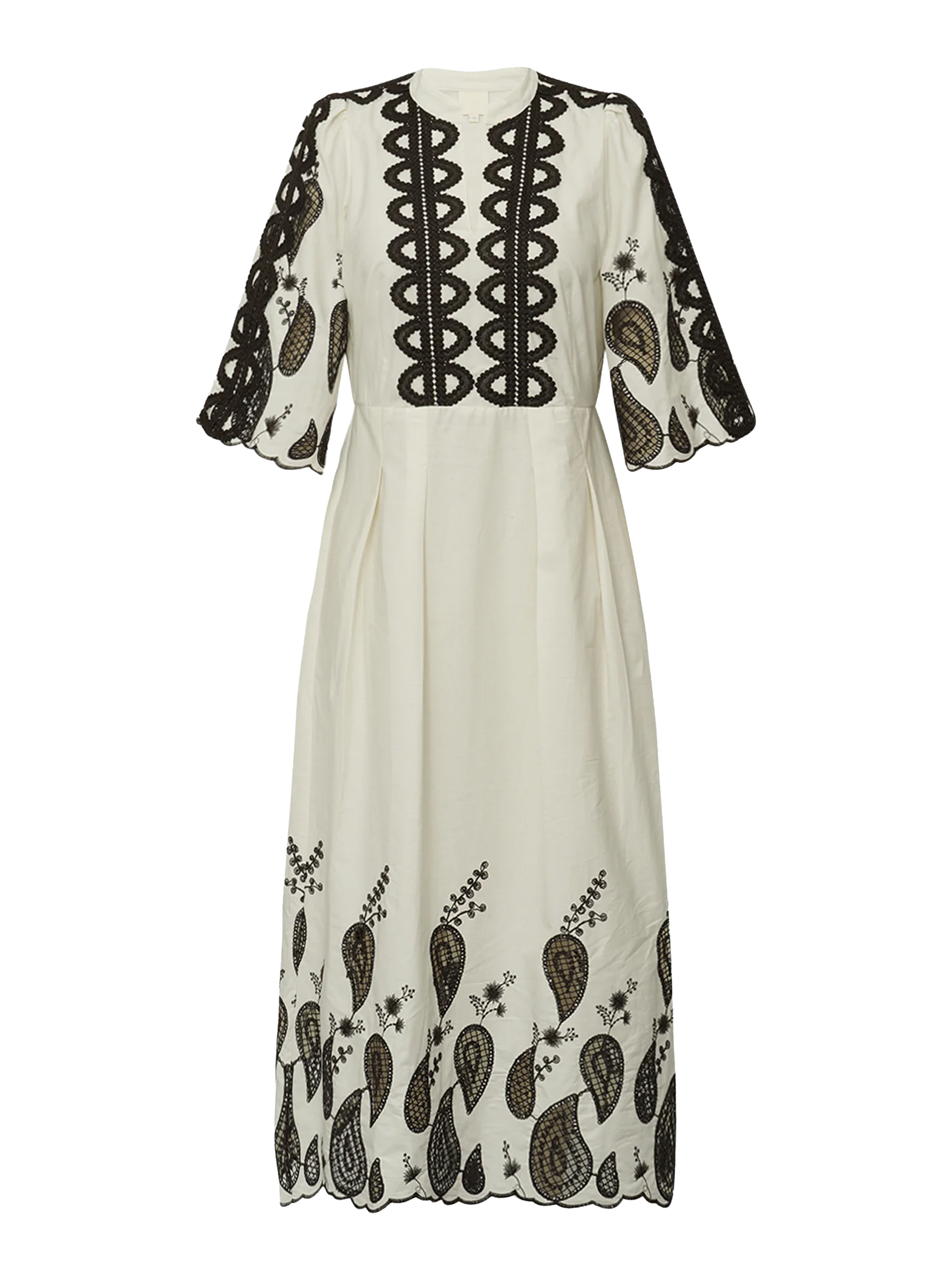 Gossia SafinaGO Dress Dresses Creme - Brown