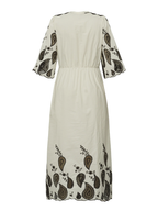 Gossia SafinaGO Dress Dresses Creme - Brown