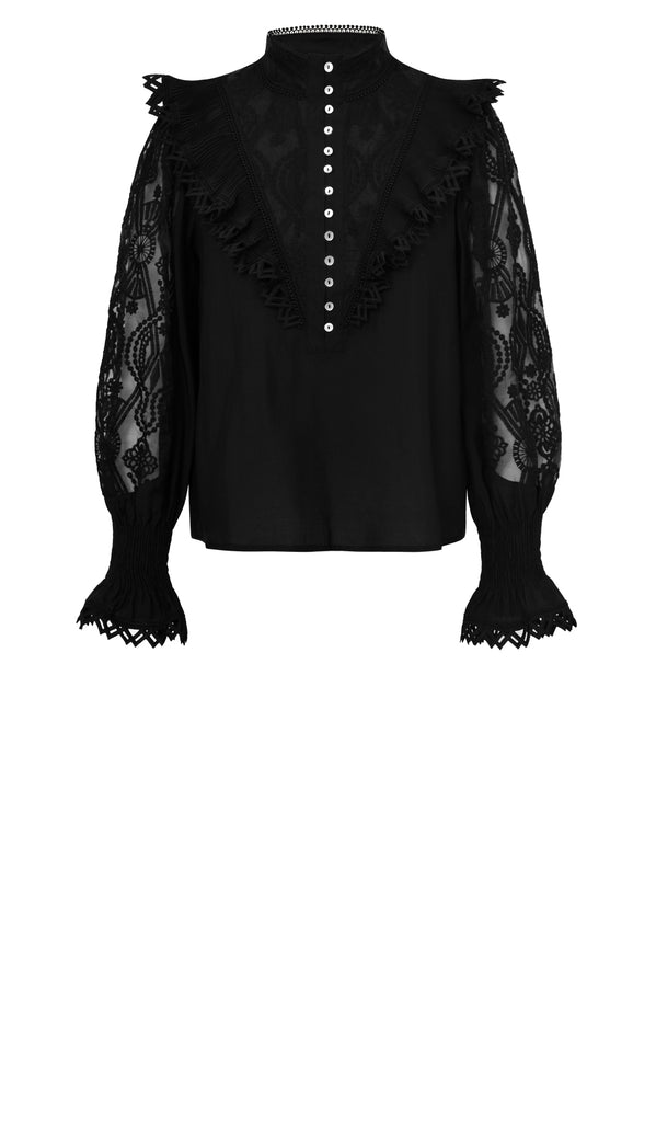 Gossia SamiaGO Blouse Bluser Black