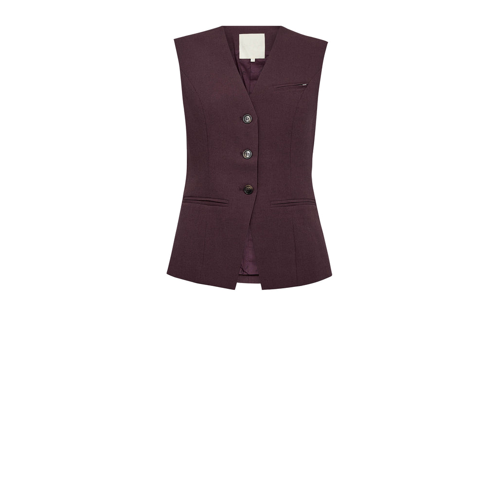 Gossia SharinGO Vest Veste Wine Plum