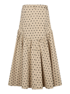 Gossia SiljasGO Skirt Skirts Sand Black Dots