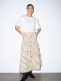 Gossia SiljasGO Skirt Skirts Sand Black Dots