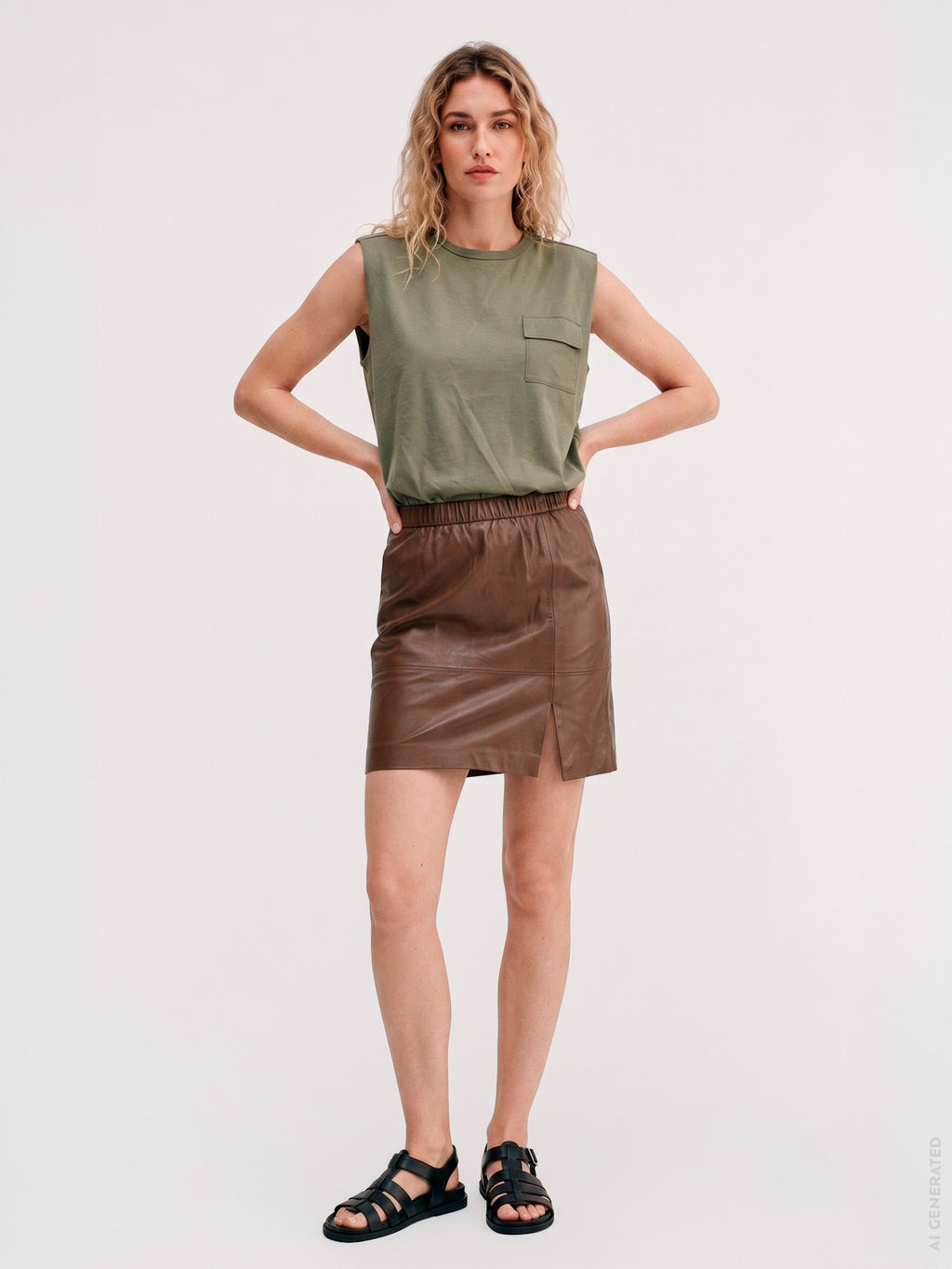 Gossia SofjaGO Skirt Skirts Cognac