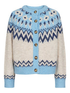 Gossia SoleGO Cardigan Strik Cardigan Blue Mix