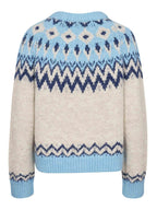 Gossia SoleGO Cardigan Strik Cardigan Blue Mix