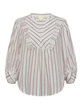 Gossia SophiaGO Daimi Mo Blouse Bluser Rosa - Creme Stripes