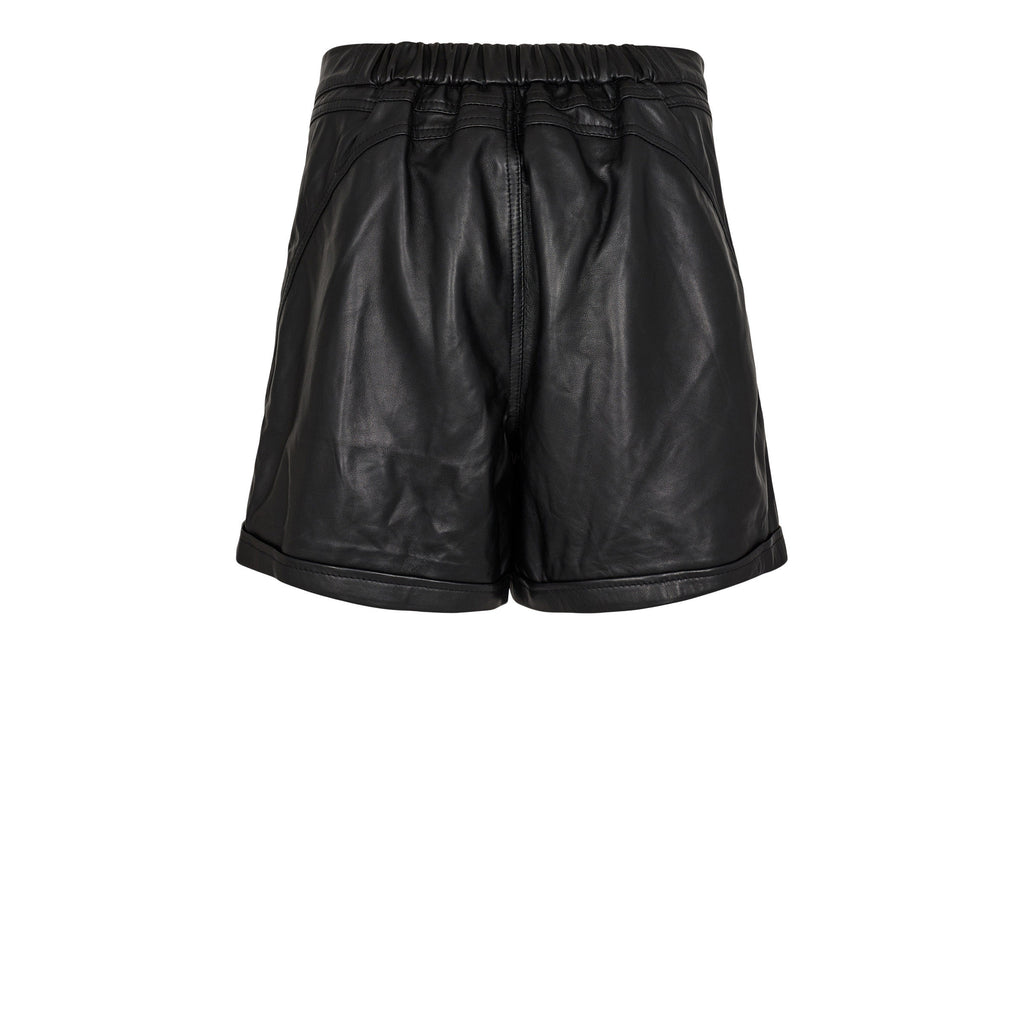 Gossia ThillaGO Leather Shorts Shorts Black