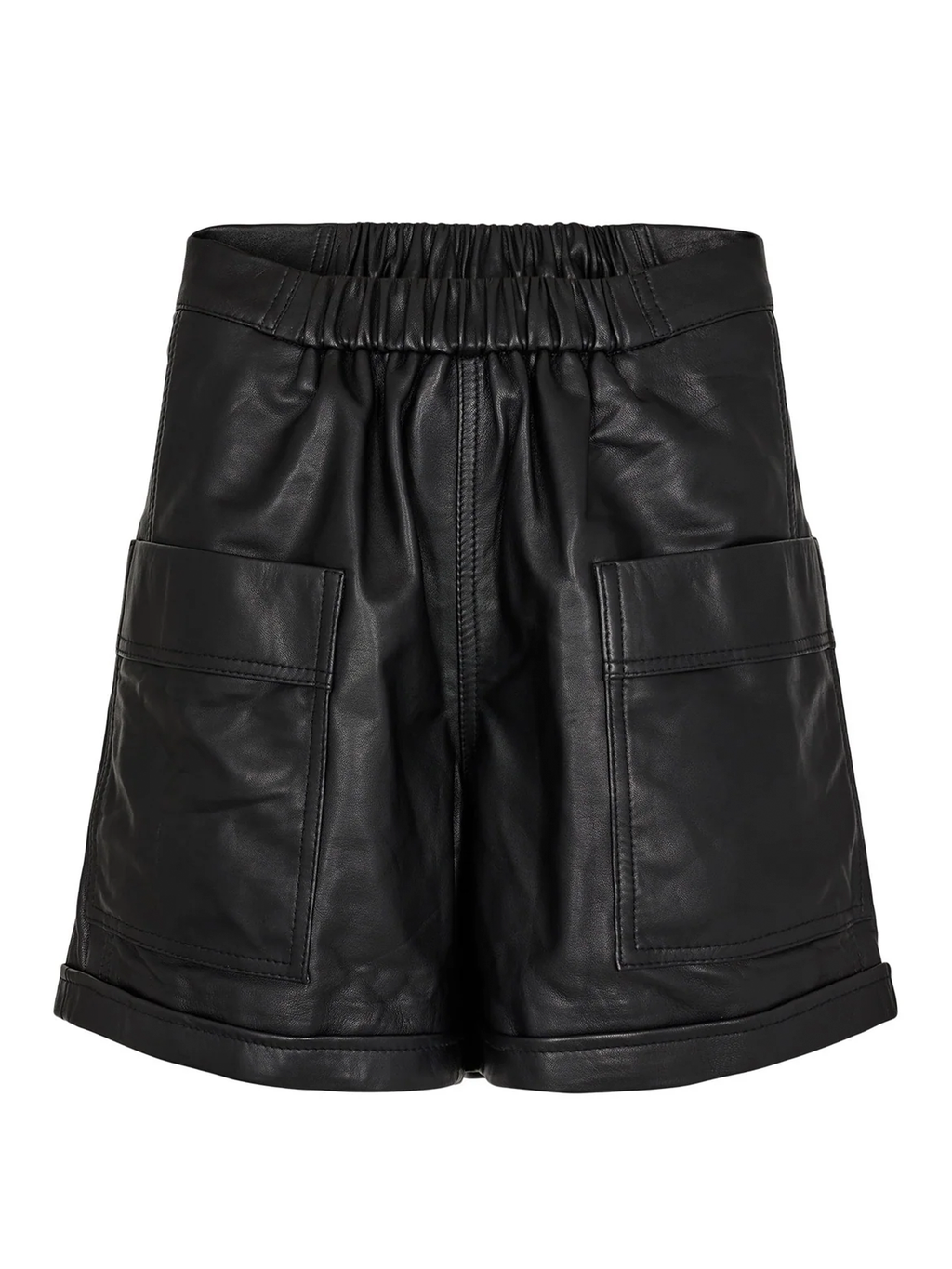 Gossia ThillaGO Leather Shorts Shorts Black