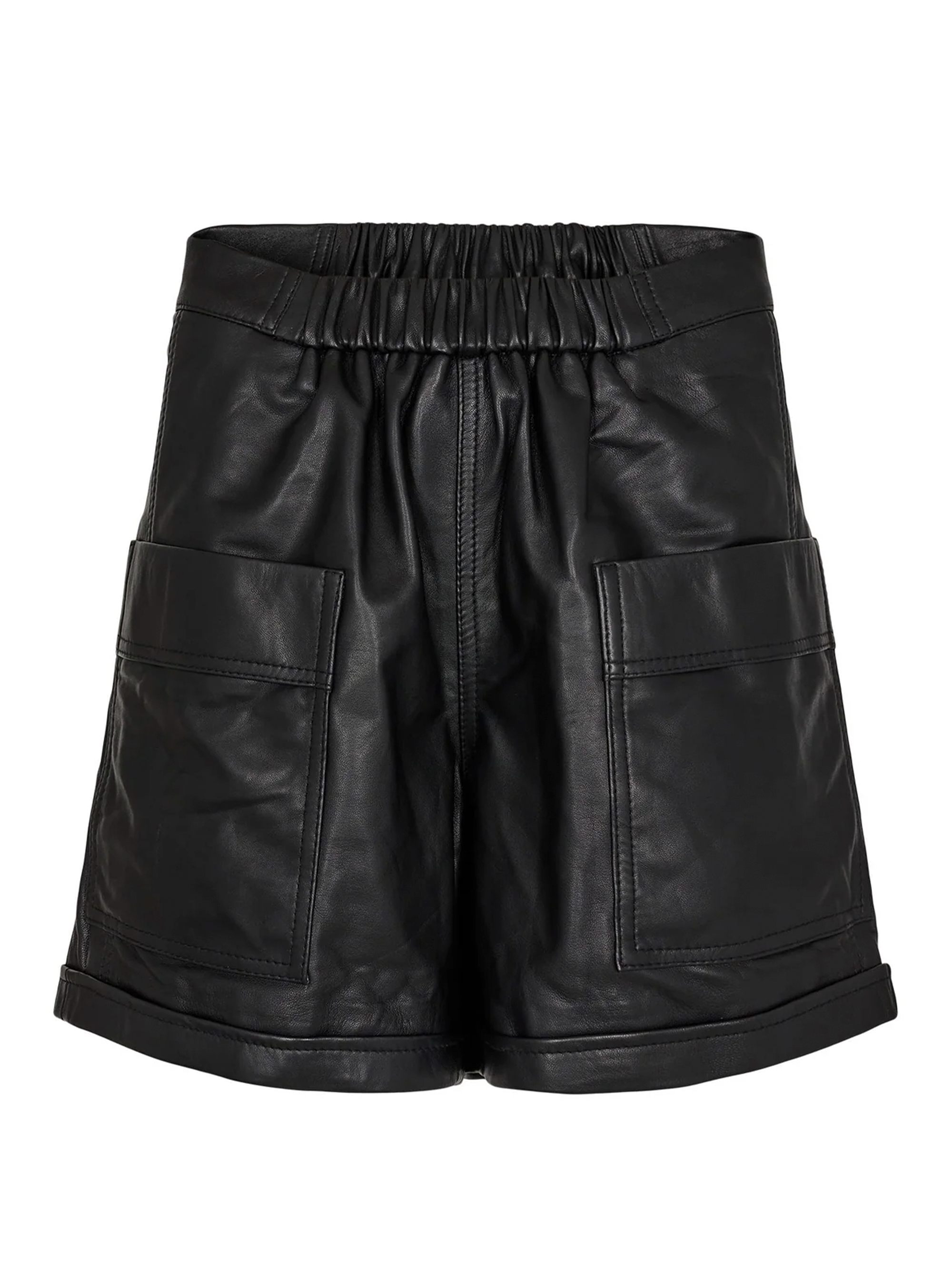 Gossia ThillaGO Leather Shorts Shorts Black