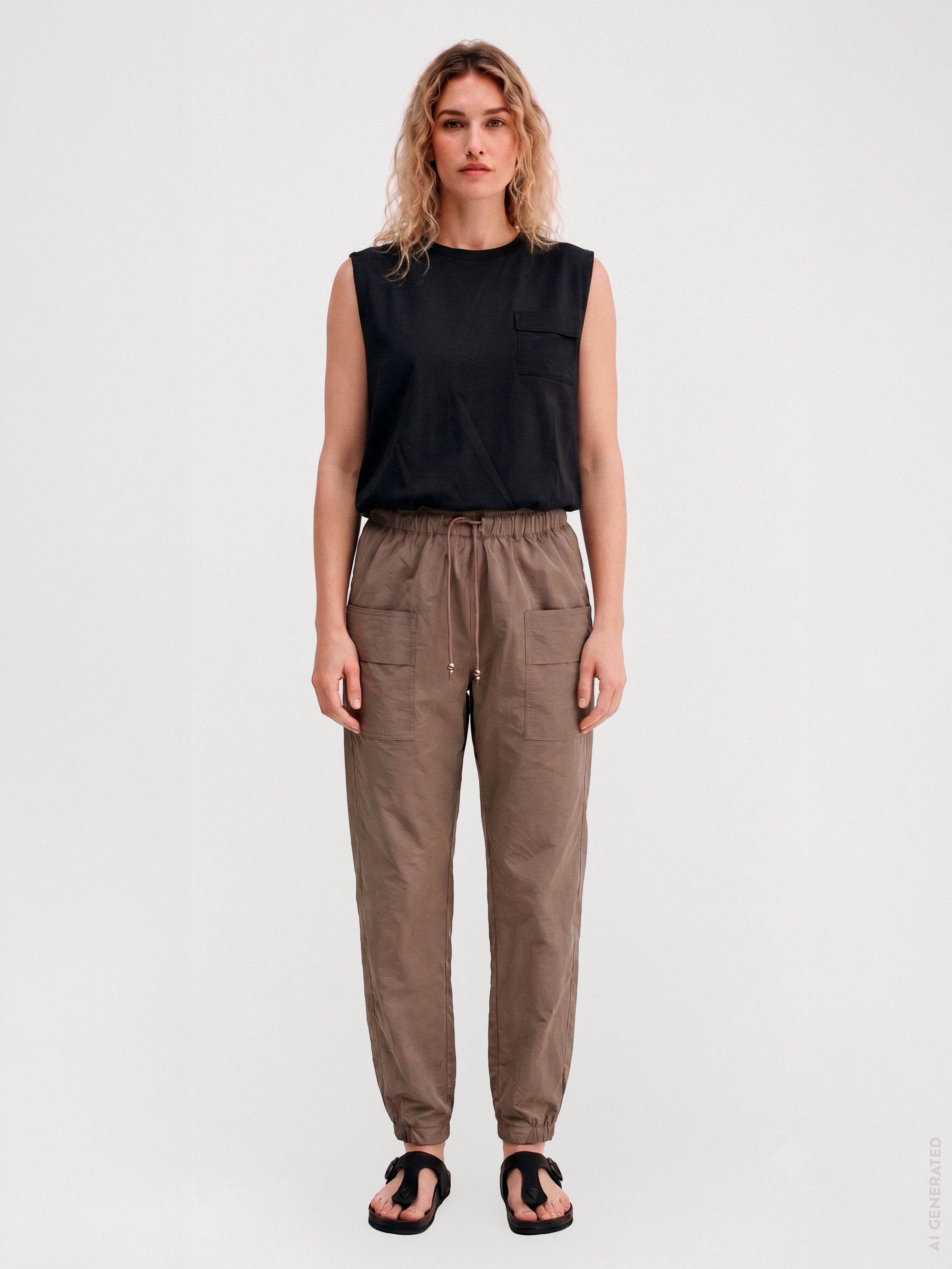 Gossia Thilla Pant Pants Dark Camel