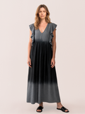 Gossia ViolaGO Dress Dresses Grey Dip Dye