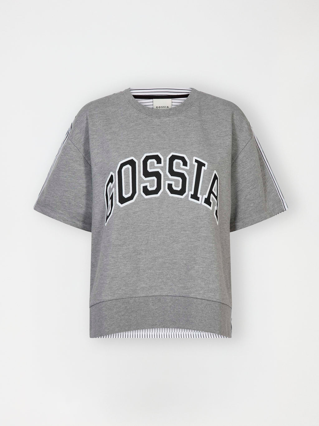 Gossia WelaGO Mix Tee T-Shirt Dark Grey Melange