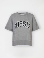 Gossia WelaGO Mix Tee T-Shirt Dark Grey Melange