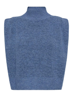 Gossia WiwicaGO Top Striktrøje Blue Melange