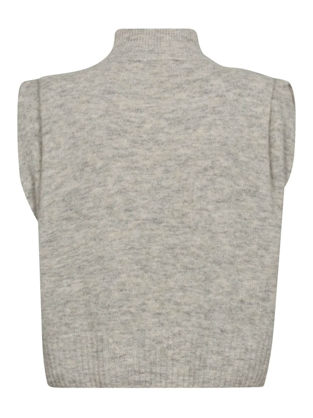 Gossia WiwicaGO Top Striktrøje Light Grey Melange