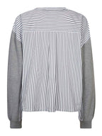 Gossia XeniaGO Sweat Sweatshirts Dark Grey Melange