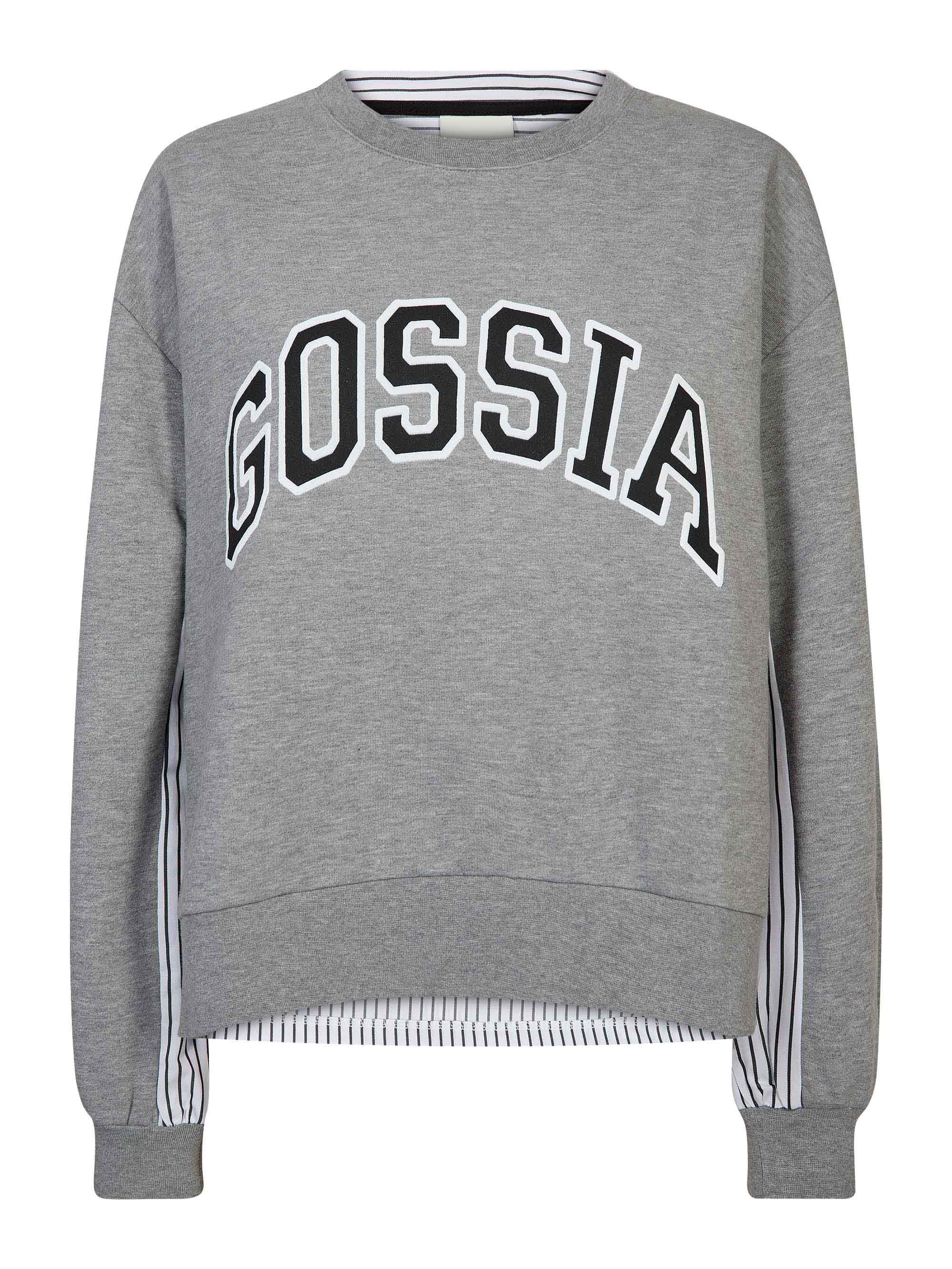 Gossia XeniaGO Sweat Sweatshirts Dark Grey Melange