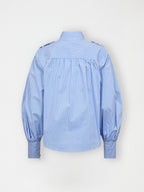Gossia YasminGO Shirt Shirts Light Blue Pinstripes