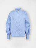 Gossia YasminGO Shirt Shirts Light Blue Pinstripes