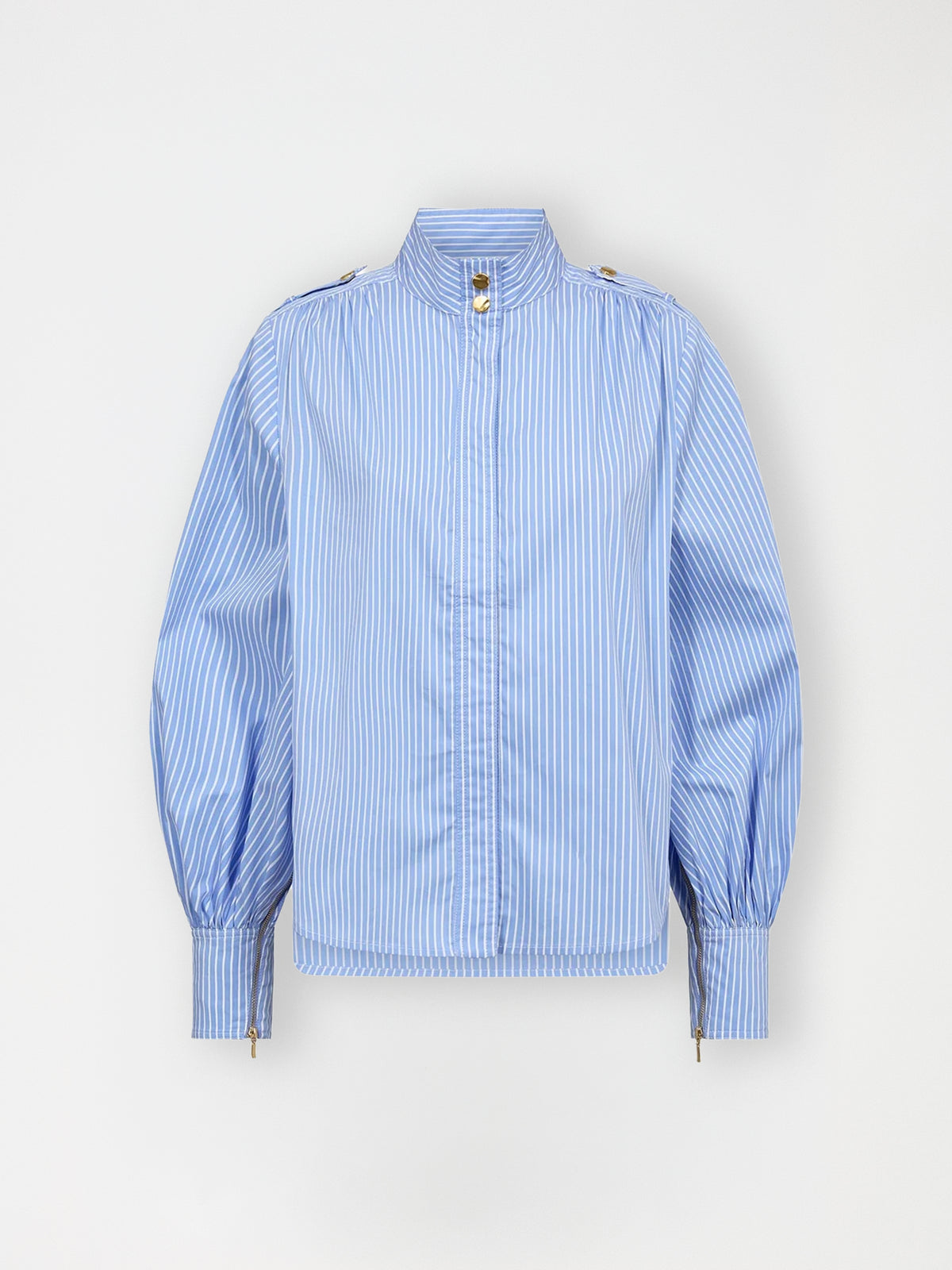 Gossia YasminGO Shirt Shirts Light Blue Pinstripes