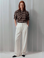 Gossia ZabinaGO Blouse Bluser Brown checks