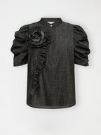 Gossia ZabinaGO Ci Blouse Bluser Black washed