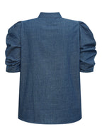 Gossia ZabinaGO Ci Blouse Bluser Denim Chambrey