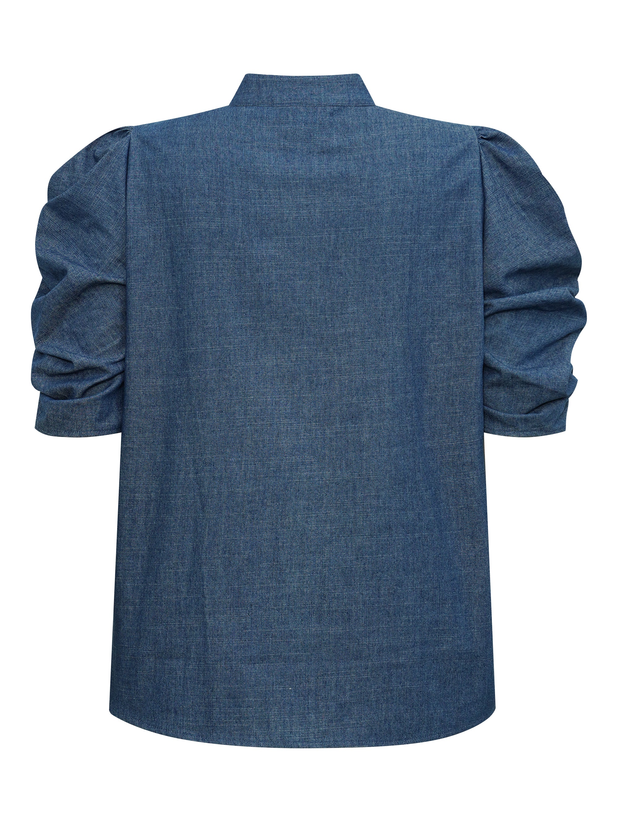 Gossia ZabinaGO Ci Blouse Bluser Denim Chambrey