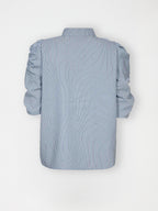 Gossia ZabinaGO Ea Blouse Bluser Dusty Blue