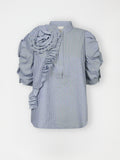 Gossia ZabinaGO Ea Blouse Bluser Dusty Blue