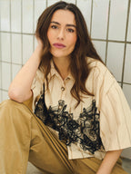 Gossia ZannaGO Shirt Shirts Sand Stripes