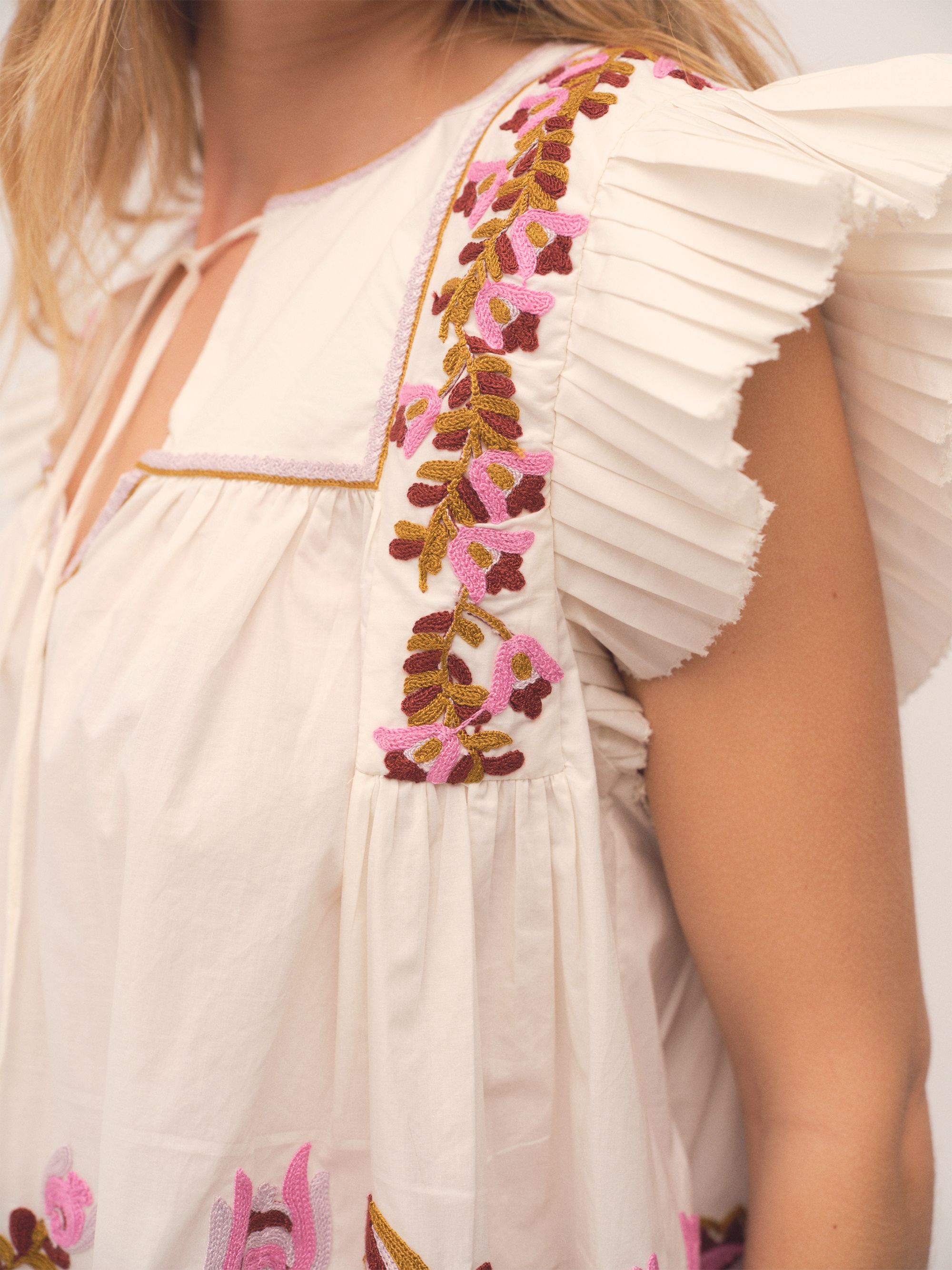 Gossia ZarinaGO Blouse Bluser Off-white
