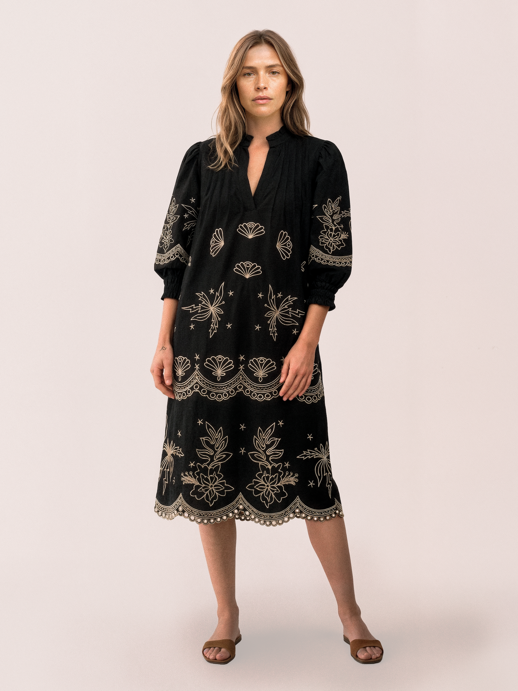 Gossia ZazaGO Dress Dresses Black/Sand