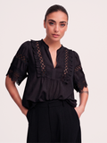 Gossia ZelineGO Blouse Bluser Black