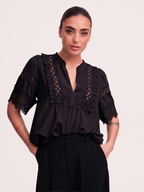 Gossia ZelineGO Blouse Bluser Black