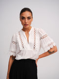 Gossia ZelineGO Blouse Bluser Off-white