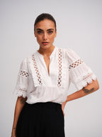 Gossia ZelineGO Blouse Bluser Off-white