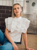 Gossia ZelnieGO Blouse Bluser Off-white