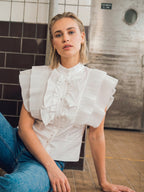 Gossia ZelnieGO Blouse Bluser Off-white