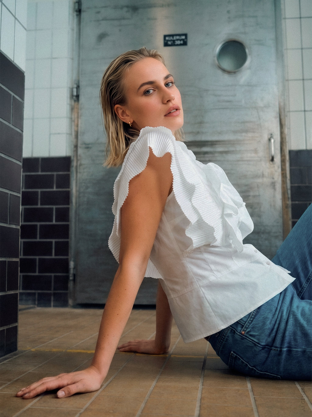 Gossia ZelnieGO Blouse Bluser Off-white