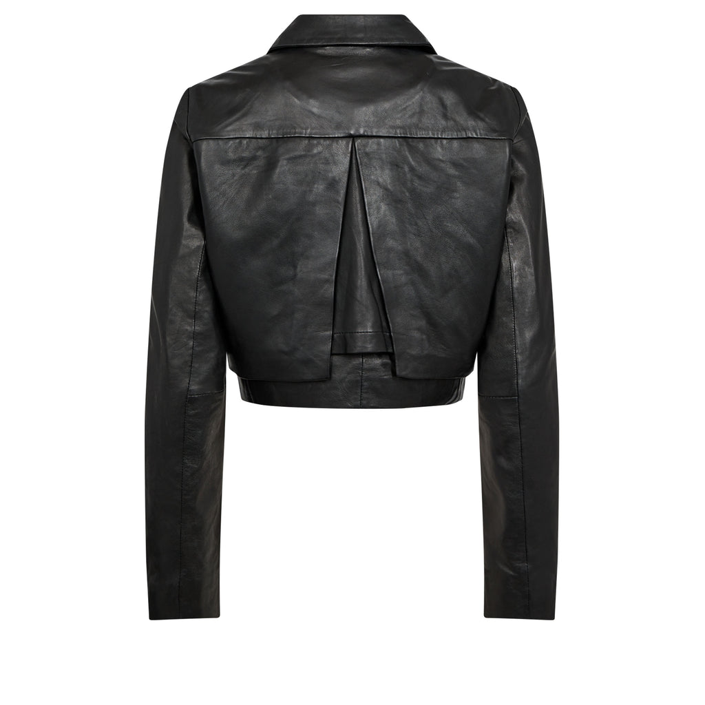 Gossia ZessaGO Leather Blazer Blazere Black