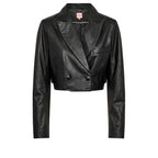 Gossia ZessaGO Leather Blazer Blazere Black