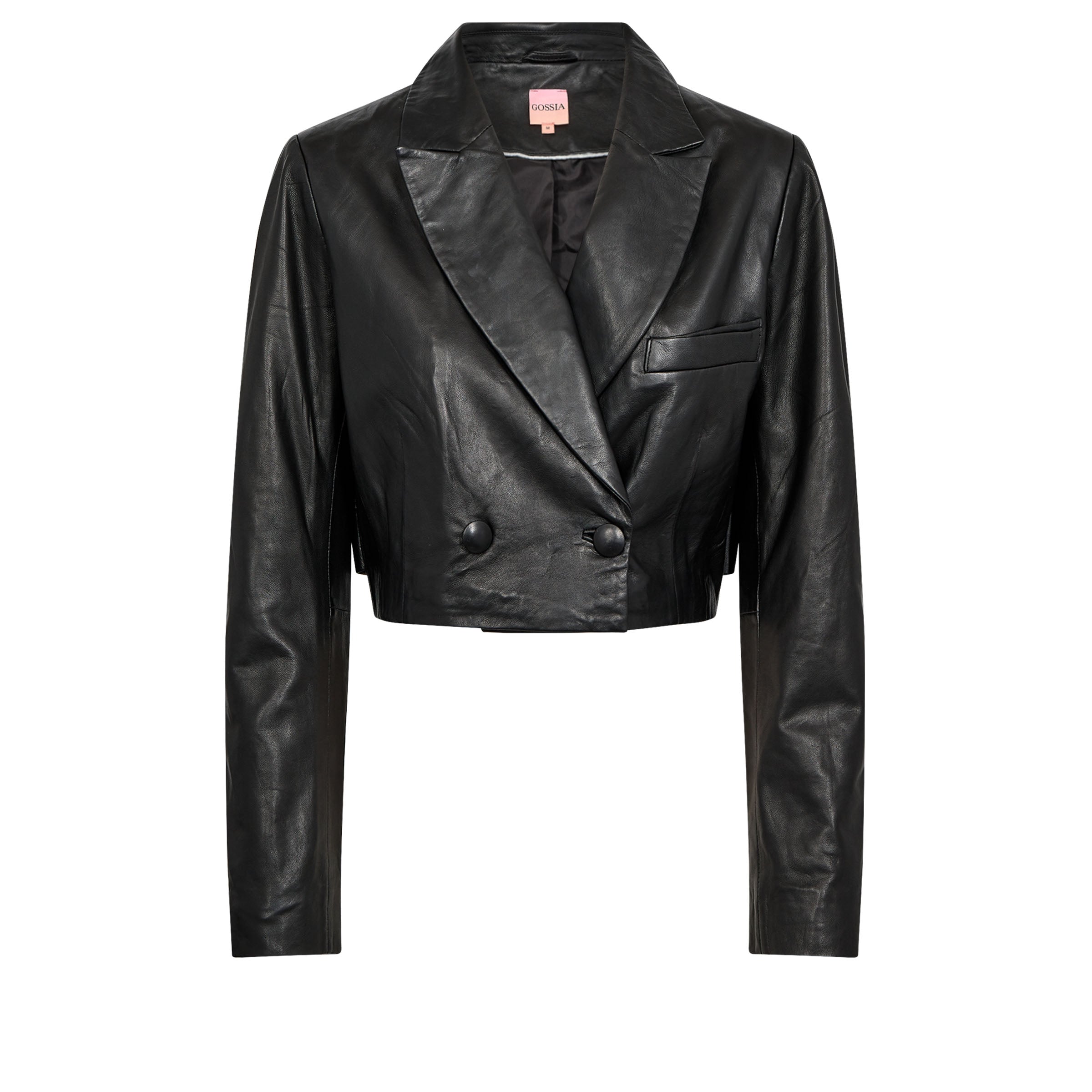 Gossia ZessaGO Leather Blazer Blazere Black