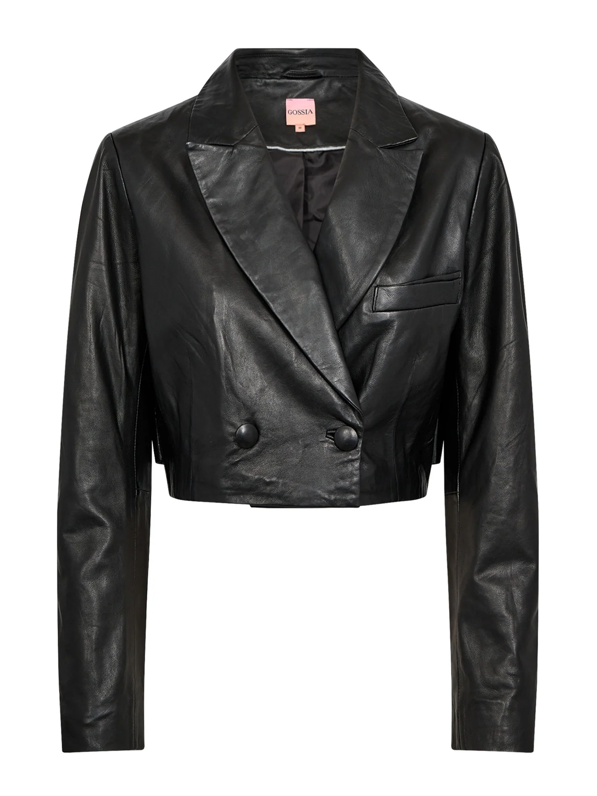 Gossia ZessaGO Leather Blazer Blazere Black