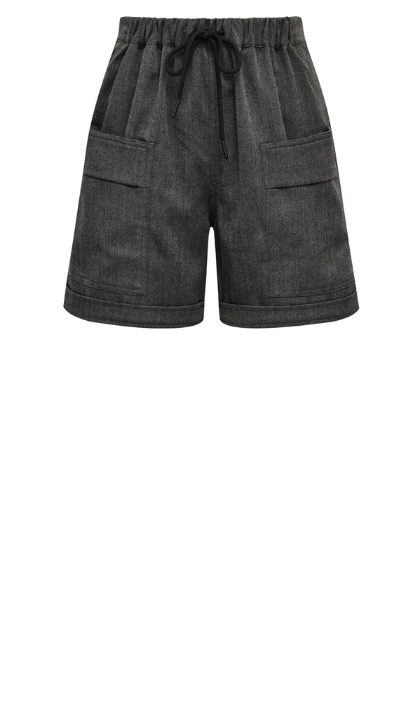 Gossia ThillaGO Herringbone Shorts Shorts Black/Grey